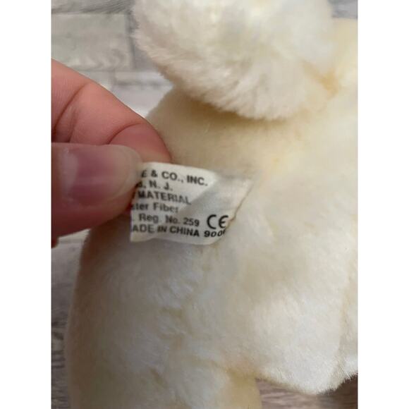 RUSS Love Pals - Get Well Soon Plush Teddy Bear Cream Colored w/ Pink Tissue Box - Picture 8 of 10